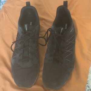 Merrell Men's Black and Gray Athletic Shoes